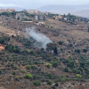 سقوط قذيفة إسرائيلية على اطراف حولا جنوبي لبنان