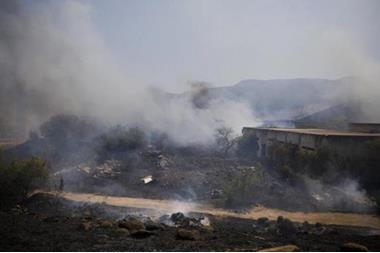 سقوط قذائف في مناطق مفتوحة في أصبع الجليل
