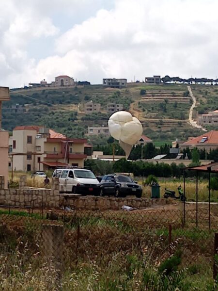 سقوط منطاد تجسسي