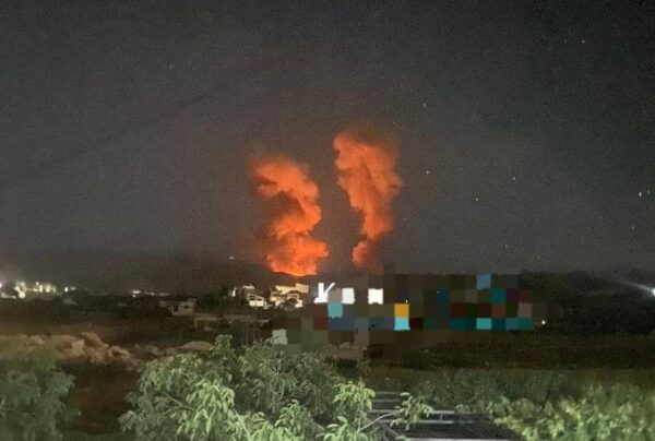 صور متداولة للقصف الاسرائيلي