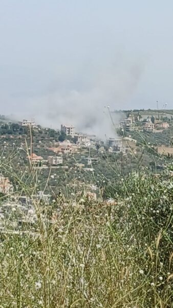غارة جوية صهيونية