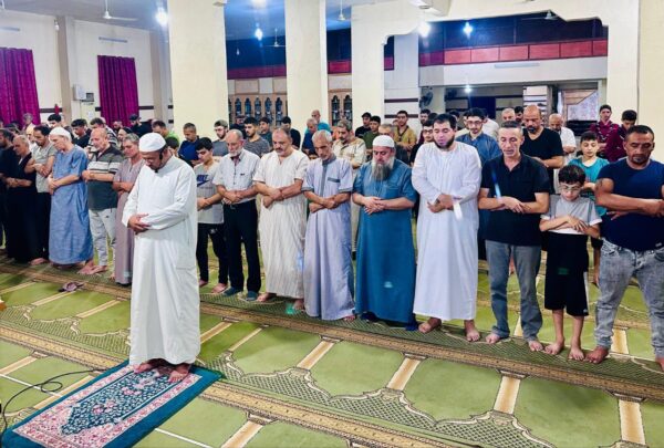 أدى أهالي مخيم نهر البارد صلاة الغائب عن روح الشهيد القائد المجاهد “إسماعيل هنية”