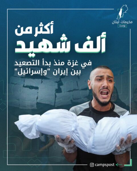 أكثر من ألف شهيد