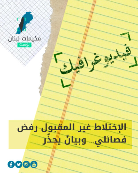 الاختلاط الغير مقبول …رفض فصائلي وبيان يحذر
