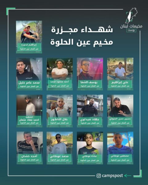 13 قمر انضموا إلى قافلة فلسطين