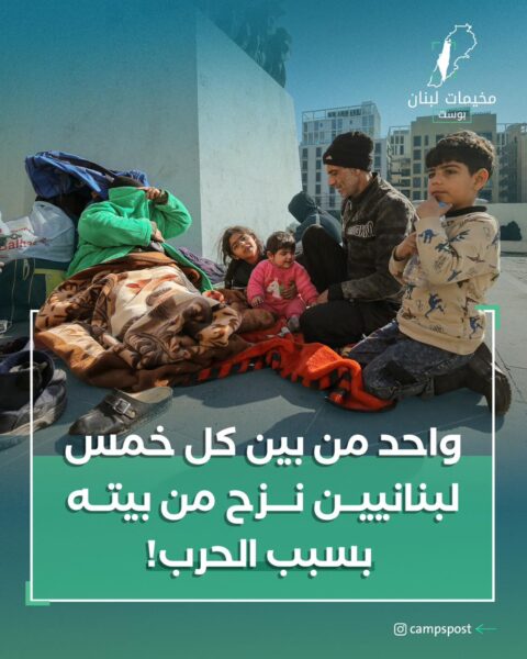 مؤشر خطير ومؤسف بعدد النازحين
