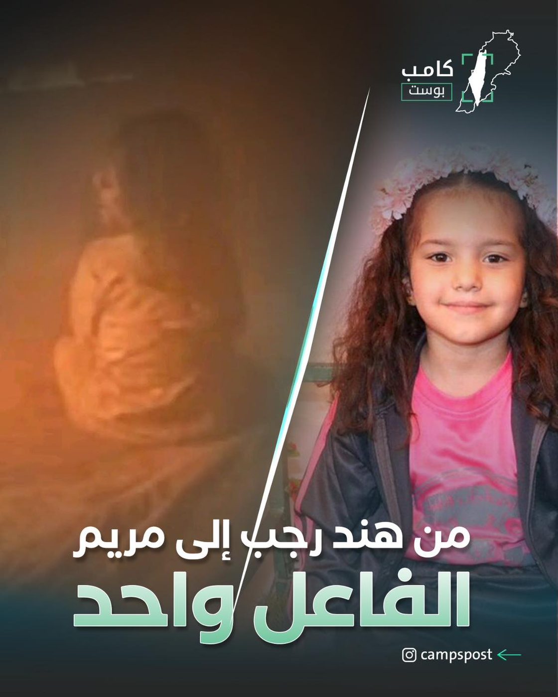 من هند رجب إلى مريم والفاعل واحد