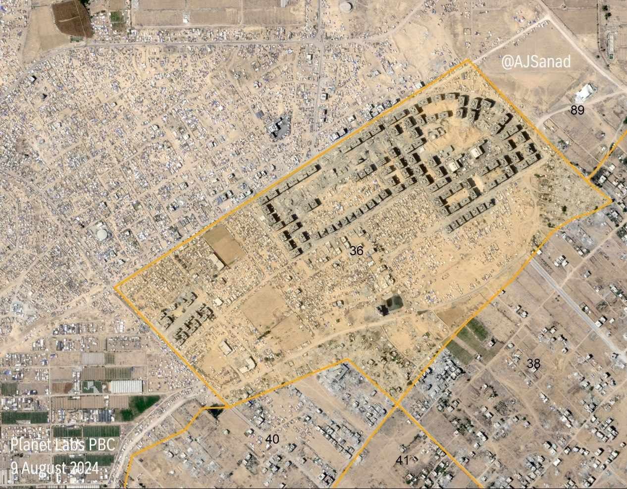 🔴 صور التقطتها أقمار صناعية يوم 9 أغسطس الجاري تظهر…