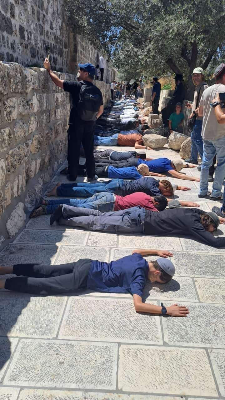 دائرة الأوقاف الإسلامية بالقدس: 2958 مستوطناً اقتحموا المسجد الأقصى اليوم.