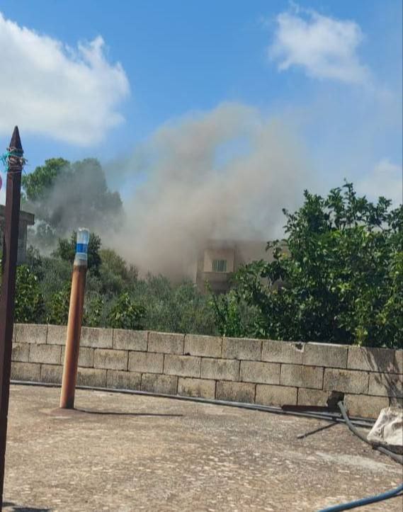 مدفعية الاحتلال تستهدف بلدة قبريخا جنوب لبنان.