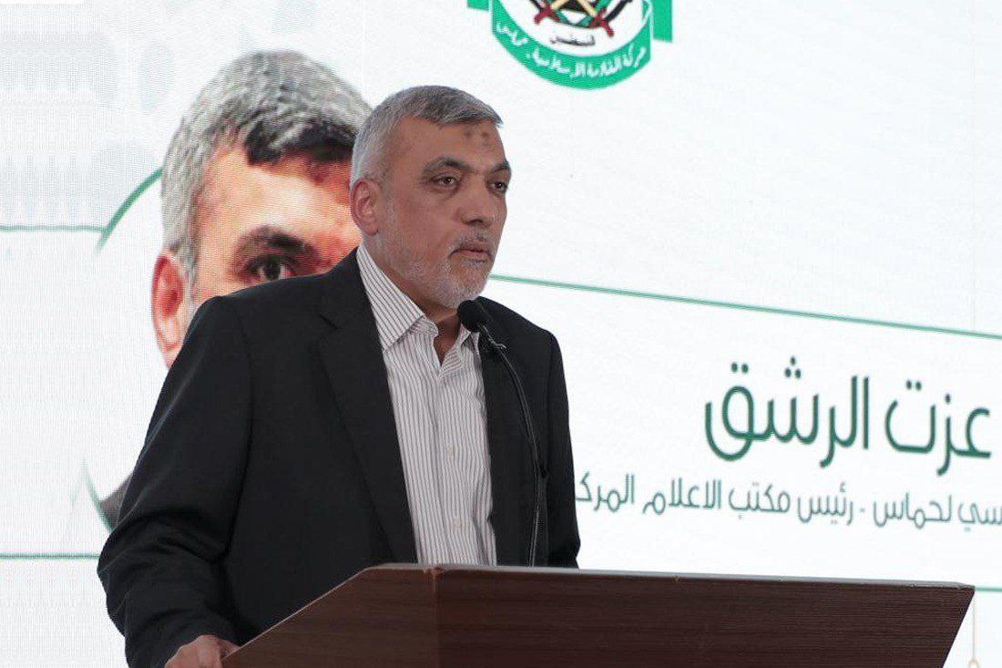 عضو المكتب السياسي لحركة حمـــــاس عزت الرشق لـ”العربي الجديد”:
تبلغنا…