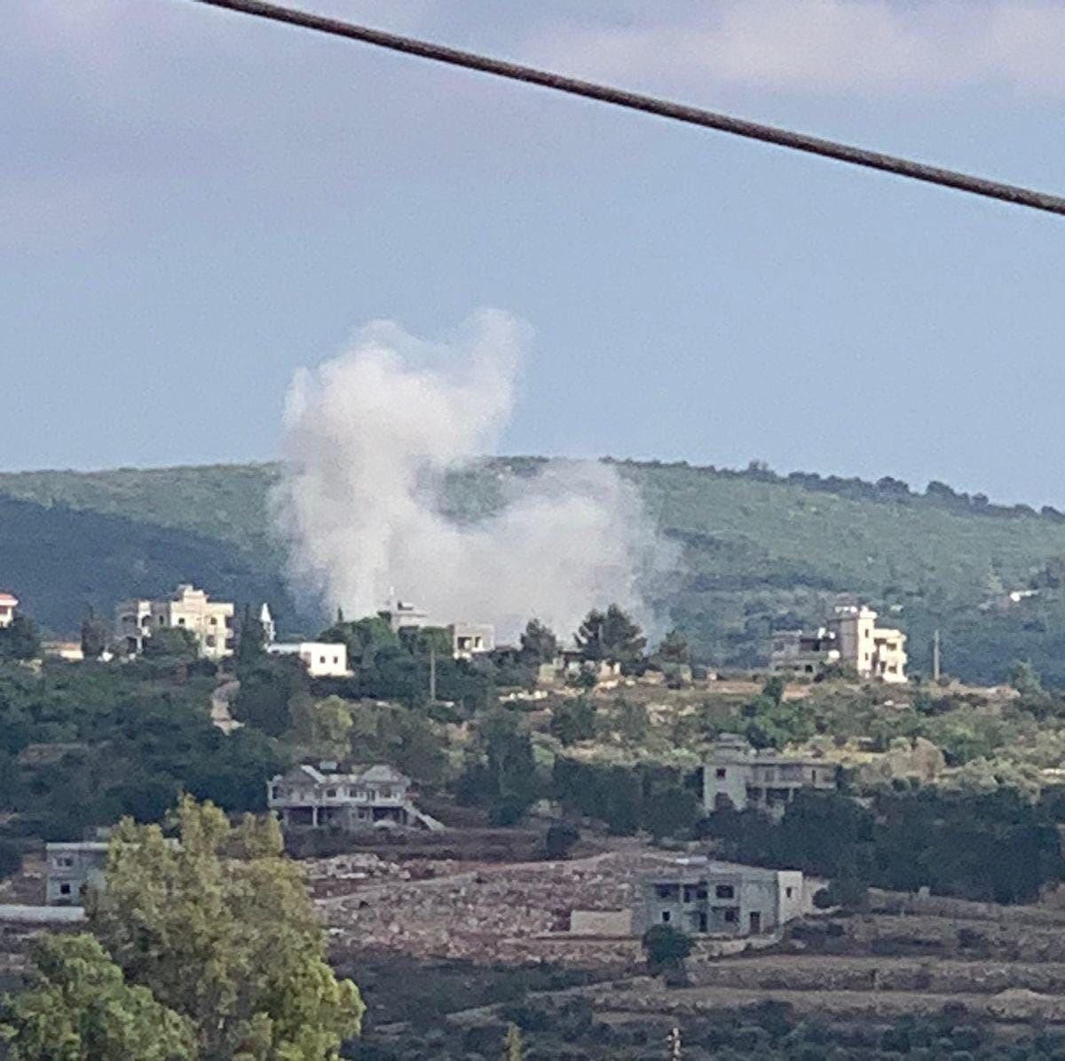 طيران الاحتلال الحربي يشن غارة تستهدف أطراف بلدة زبقين جنوبي…