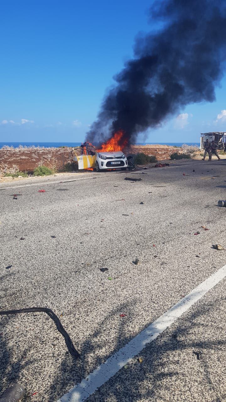 مسيّرة صهيونية تستهدف سيارة على طريق البياضة – الناقورة جنوبي…