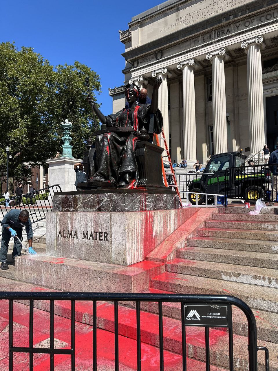 طلبة جامعة كولومبيا في نيويورك يستأنفون فعالياتهم المساندة لفلسطين في…