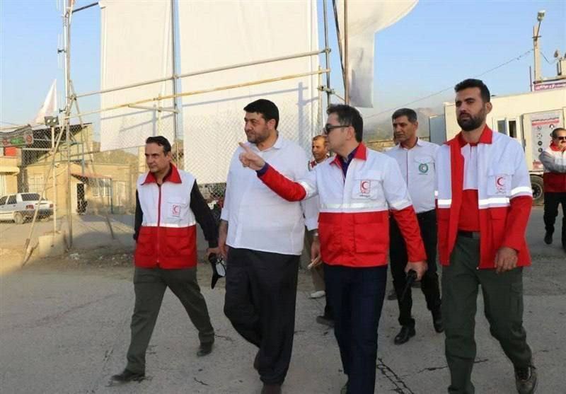 وصول فرق إغاثية وطبية تابعة للهلال الأحمر الإيراني إلى العاصمة…