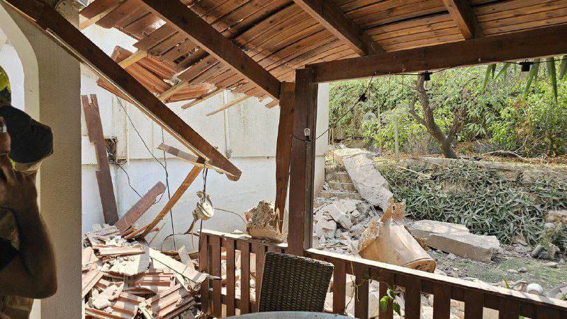 مصادر عبرية : أضرار كبيرة بسبب سقوط أحد صواريخ حزب…