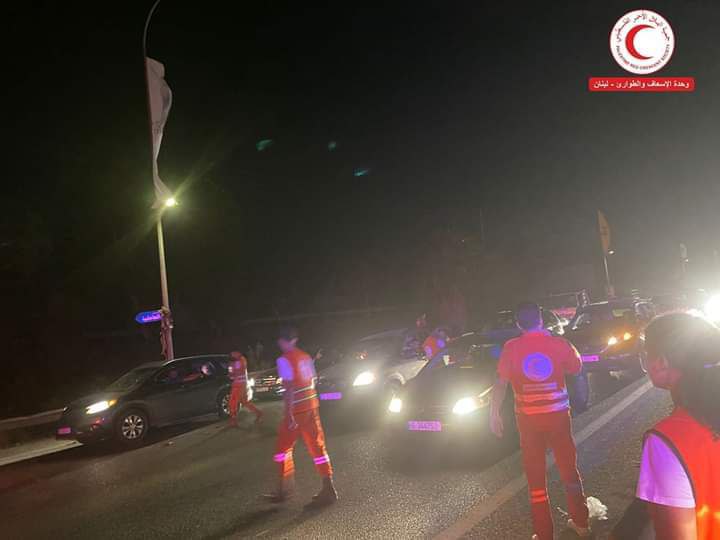 وحدة الاسعاف والطوارئ لجمعية الهلال الاحمر الفلسطيني تستكمل  واجبها…