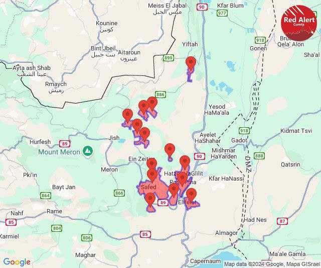إطلاق رشقة صاروخية جديدة من جنوب لبنان، وصافرات الإنذار تدوي…