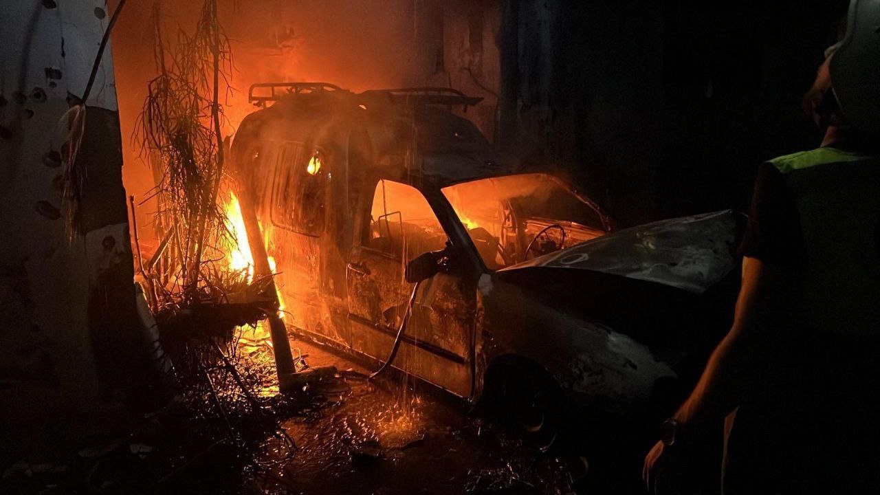 مسيرة استهدفت رابيد في منطقة الحوش صور جنوب لبنان