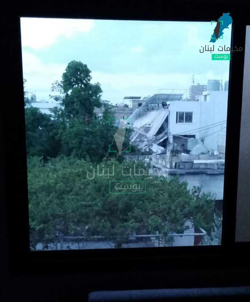 🔴 صورة منزل الشهيد الأستاذ “فتح الشريف” بمخيم البص جنوبي…