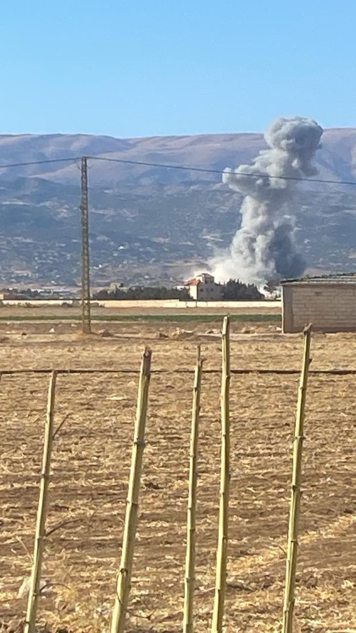 طيران الاحتلال يشن غارة على بلدة بوداي قرب بعلبك في…