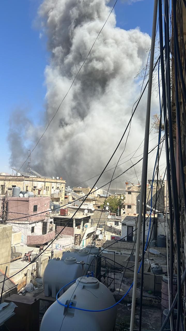 غارة للاحتلال قرب مخيّم الجليل في بعلبك