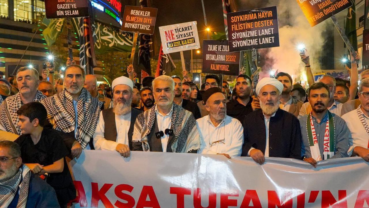 🔴 مسيرات حاشدة في ديار بكر التركية؛ دعما لغزة وتخليدًا…