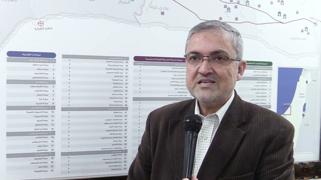 المتحدث باسم وزارة الصحة الفلسطينية، الدكتور ماهر شامية:  
…