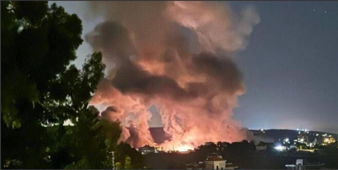 غارة تستهدف بلدة الوردانيه جنوب لبنان