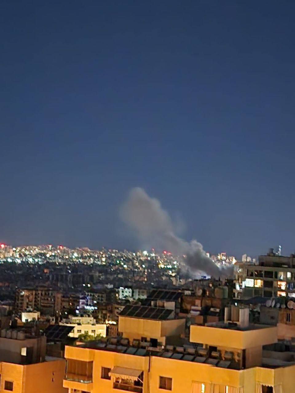 طيران الاحتلال يشنّ غارات جديدة على الضاحية الجنوبية لبيروت