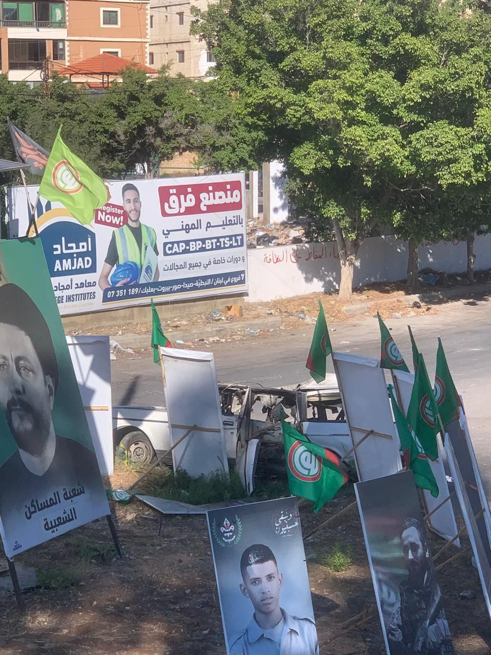 استشهاد مسعف في كشافة الرسالة الإسلامية جراء استهداف الاحتلال لسيارة…