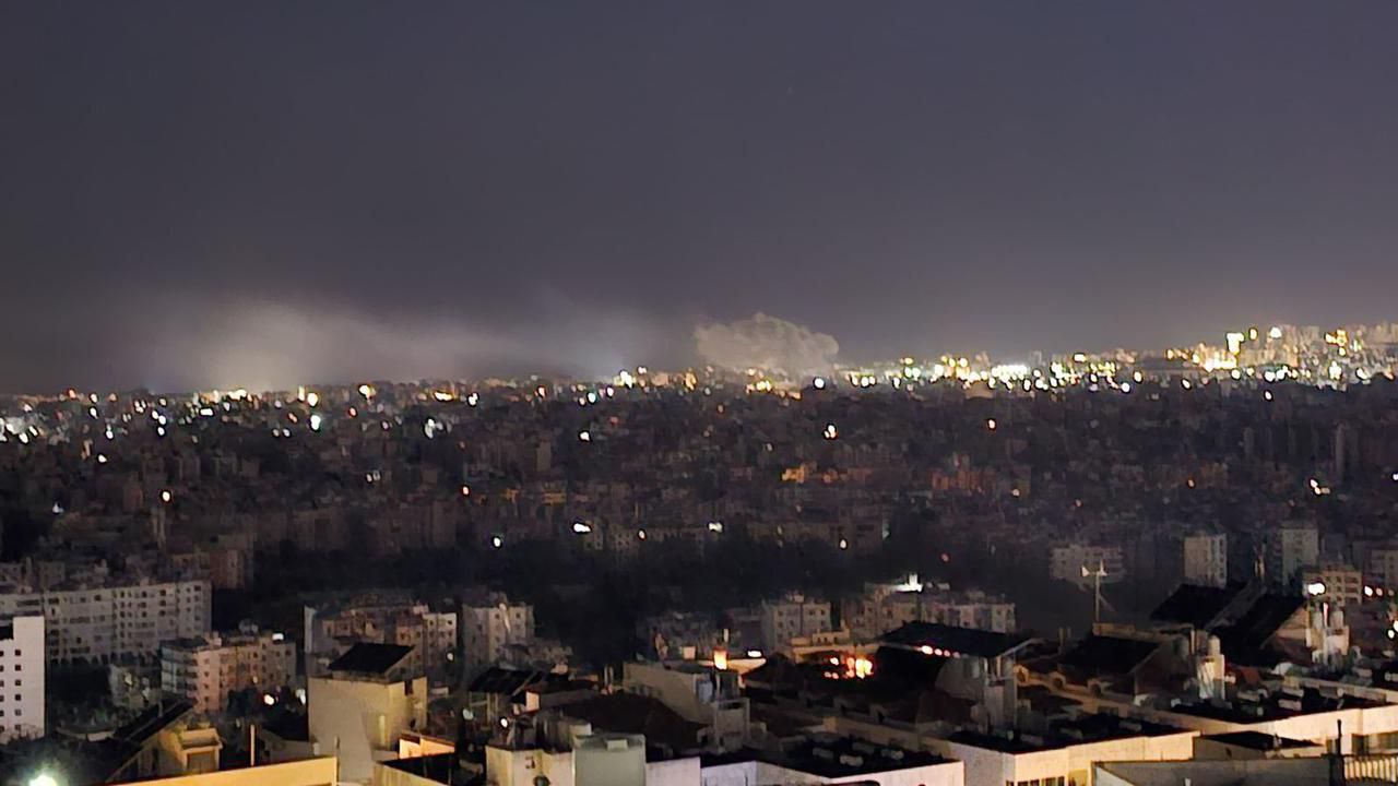 غارة إسرائيلية على حارة حريك في الضاحية الجنوبية لبيروت