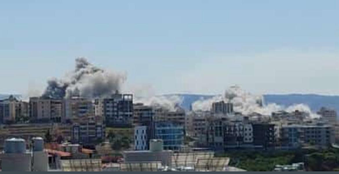 عاجل || سلسلة غارات صهيونية عنيفة تستهدف منطقة الحوش في…