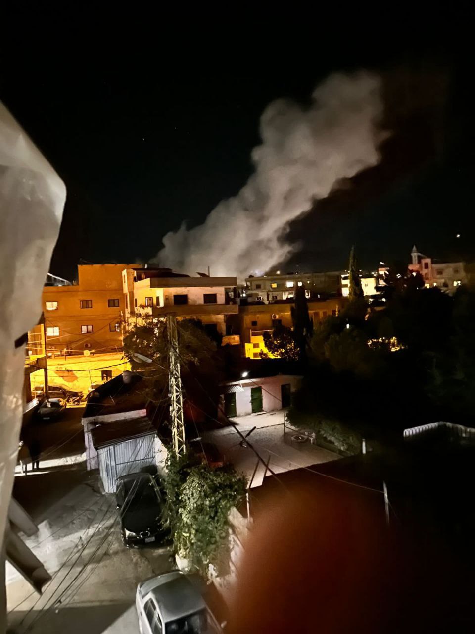 أنباء عن إصابات في الغارة التي استهدفت طريق نحلة في…