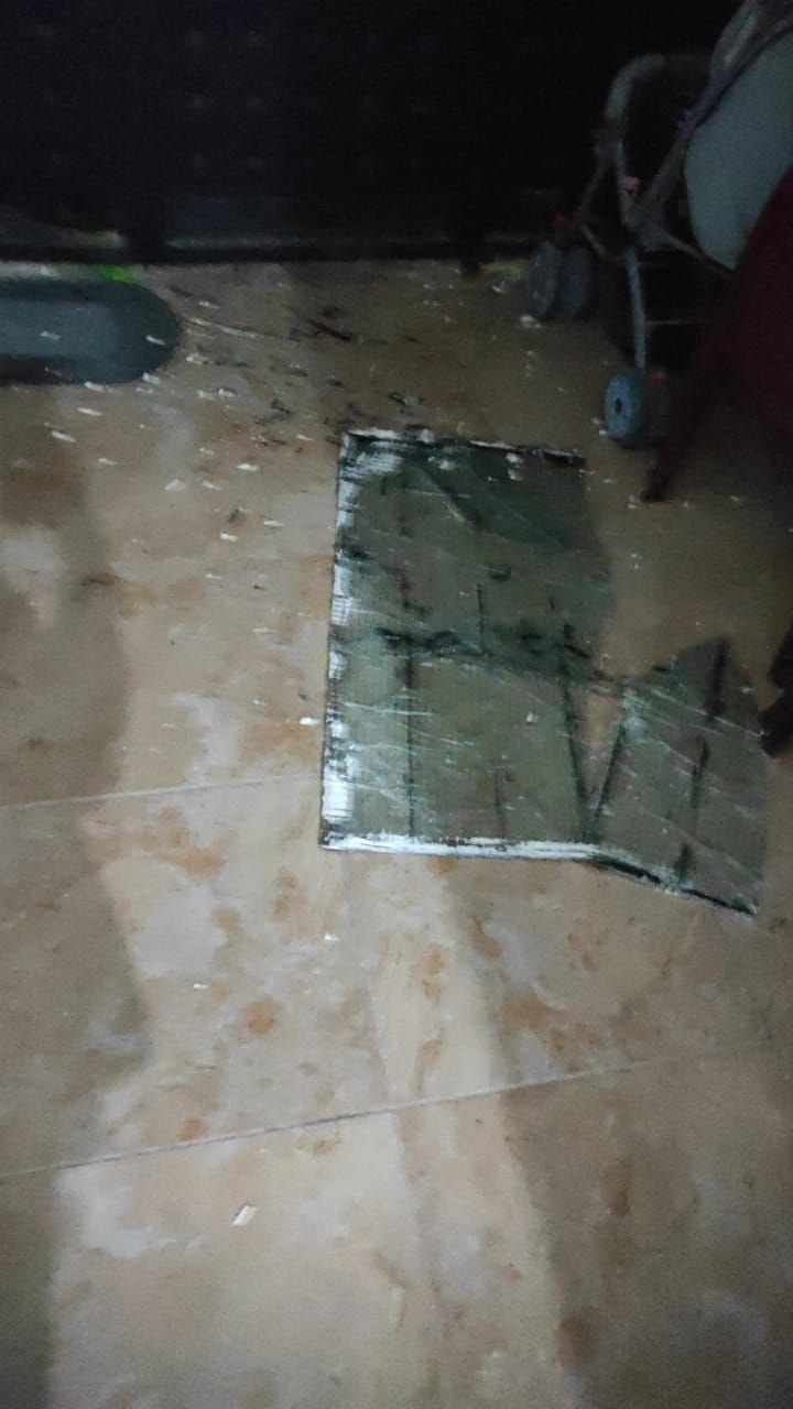 🔴 أضرار لحقت بمنازل مخيم الرشيدية، جنوبي لبنان، إثر الغارة…