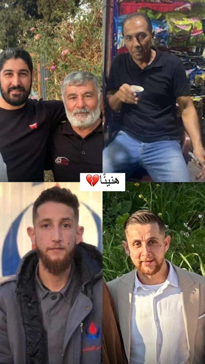 🔴 صور شهداء بلدة البرج الشمالي جنوبيّ لبنان، الذين ارتقوا…