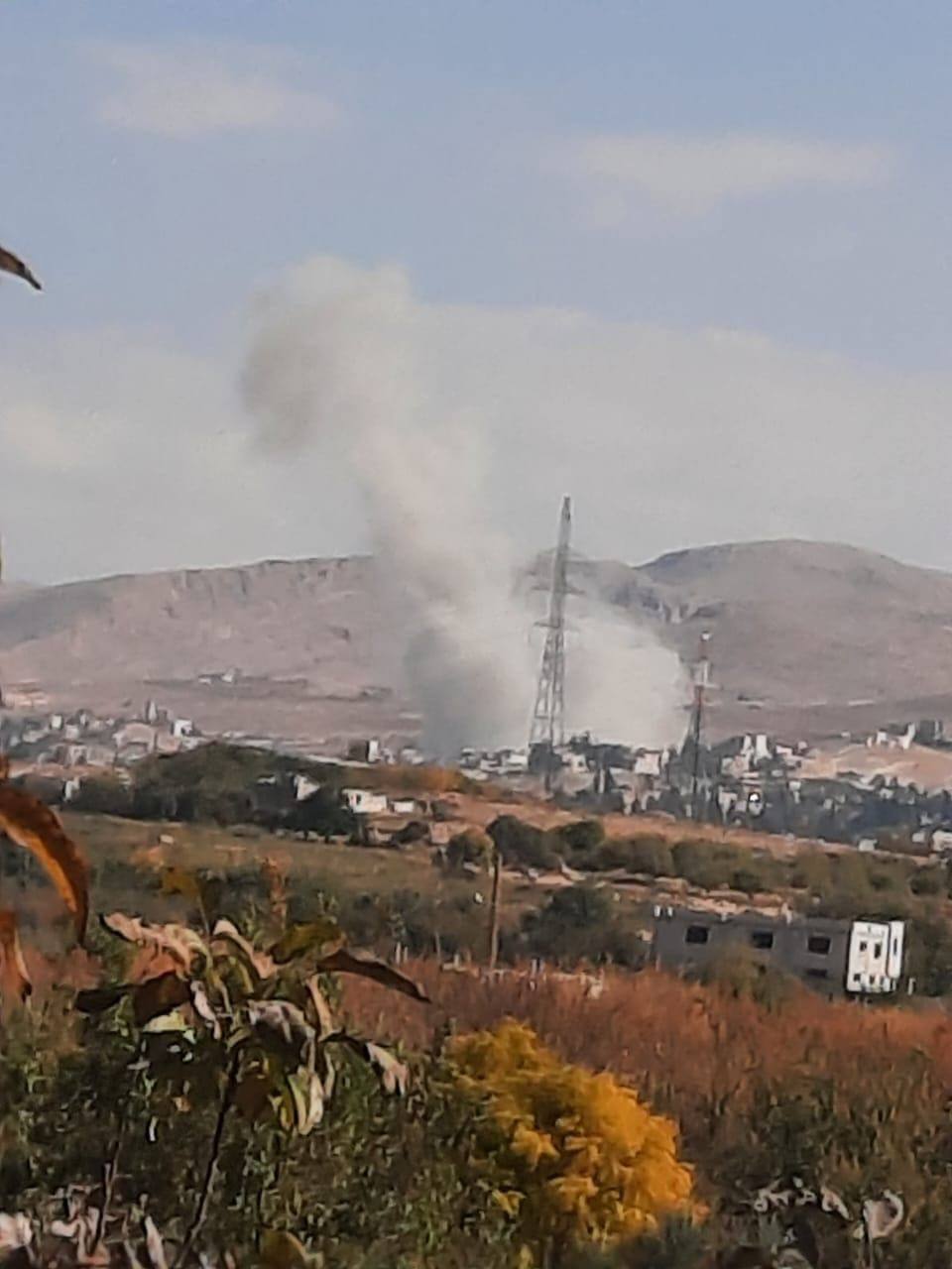 غارة للاحتلال تستهدف بلدة العين في البقاع الشمالي للبنان