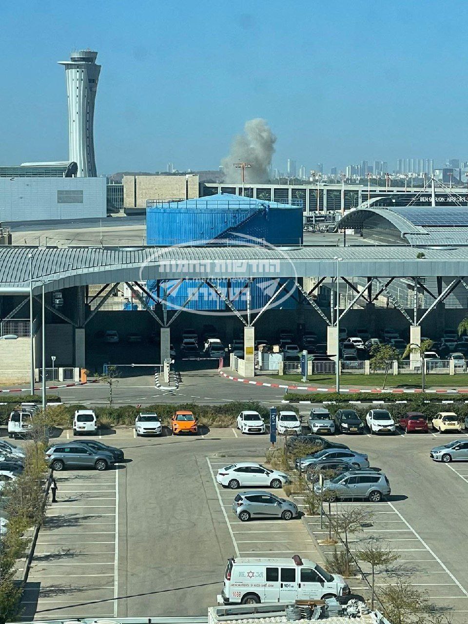 عاجل || سقوط صاروخ بشكل مباشر بالقرب من مطار بن…