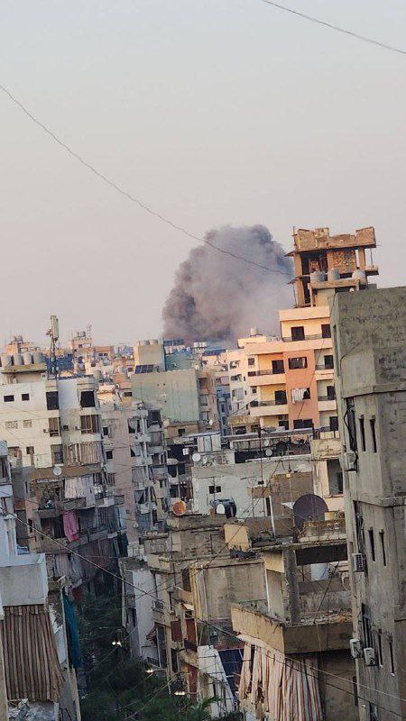 عاجل || طيران الاحتلال يشن غارة عنيفة على الضاحية الجنوبية…
