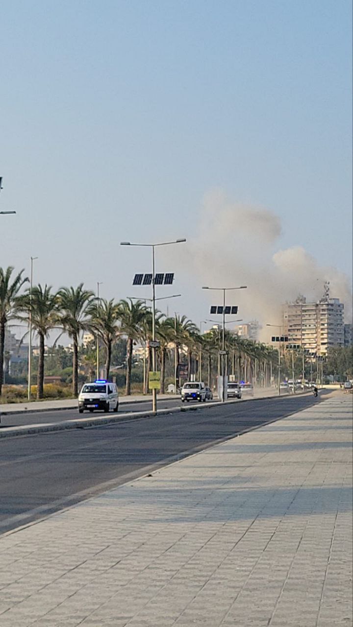 الغارة الصهيونية على مدينة صور جنوبي لبنان تزامنت مع مرور…