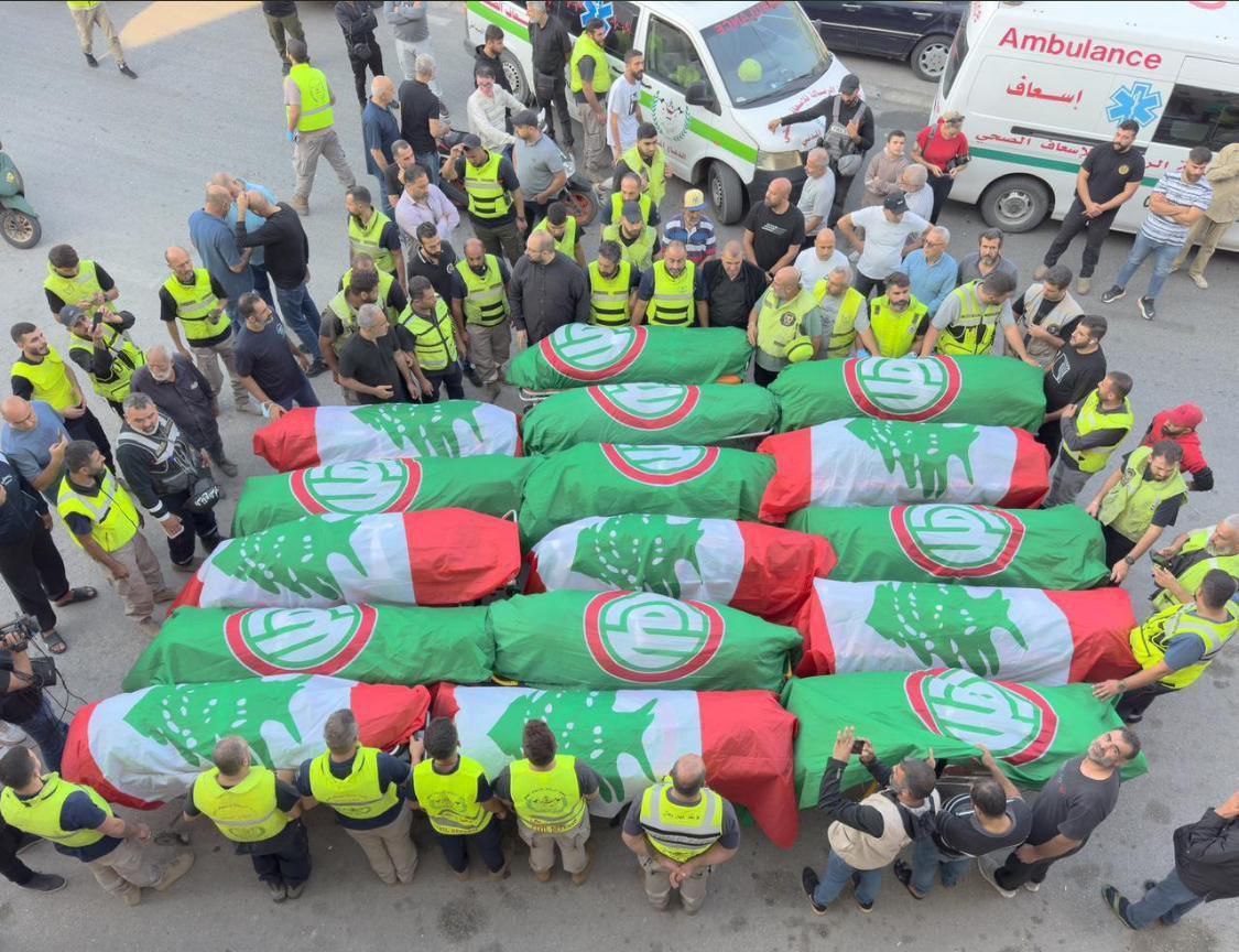 من تشييع جثامين شهداء عائلات “بسما”، “فقيه” و”حجيج” في مدينة…