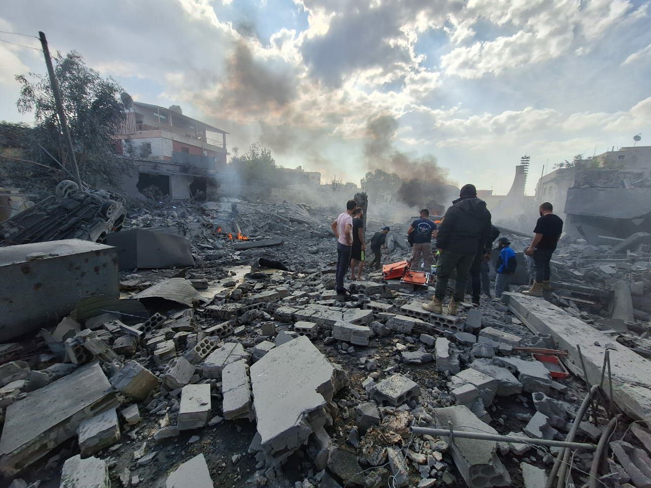 غارتان صهيونيتان على بلدتي حاروف والشهابية في جنوب لبنان