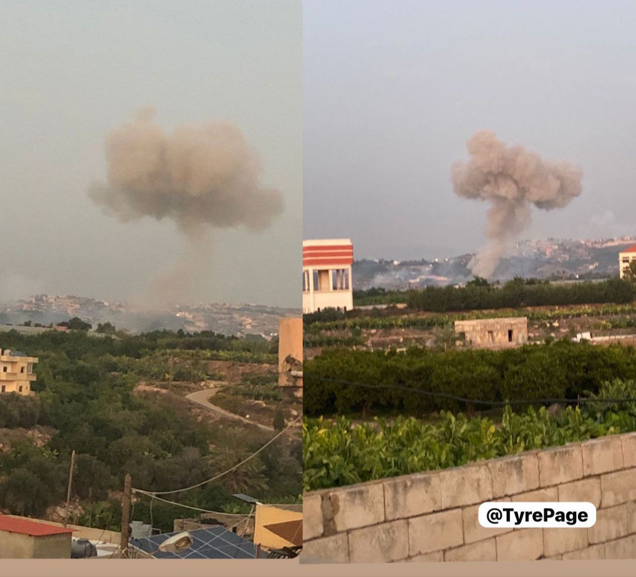 غارة صهيونية استهدفت بلدة البرغلية، وغارة استهدفت بلدة القاسمية عند…