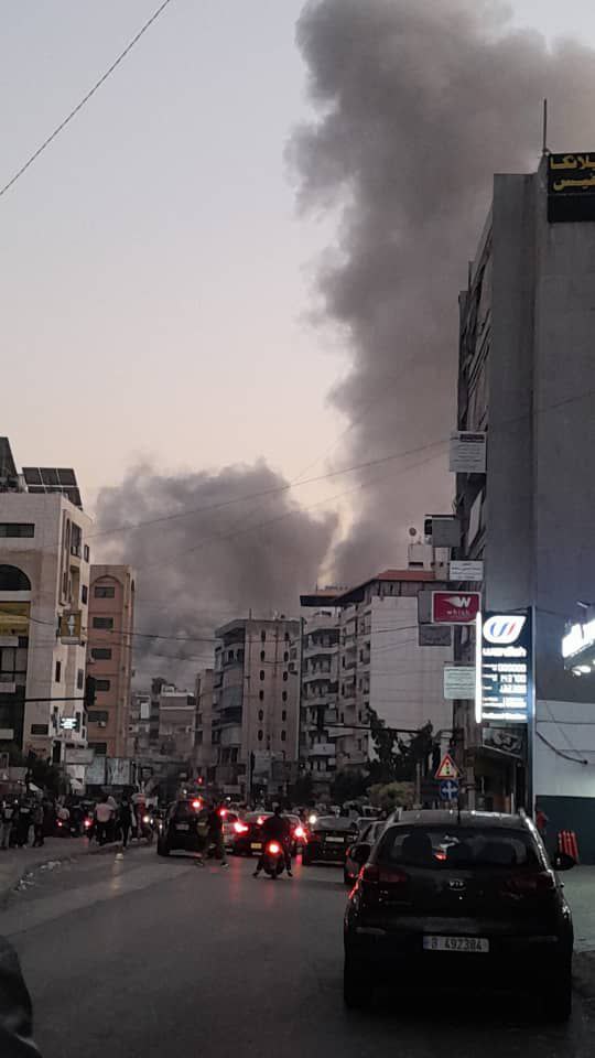 غارة تستهدف منطقة الشياح في الضاحية الجنوبية لبيروت