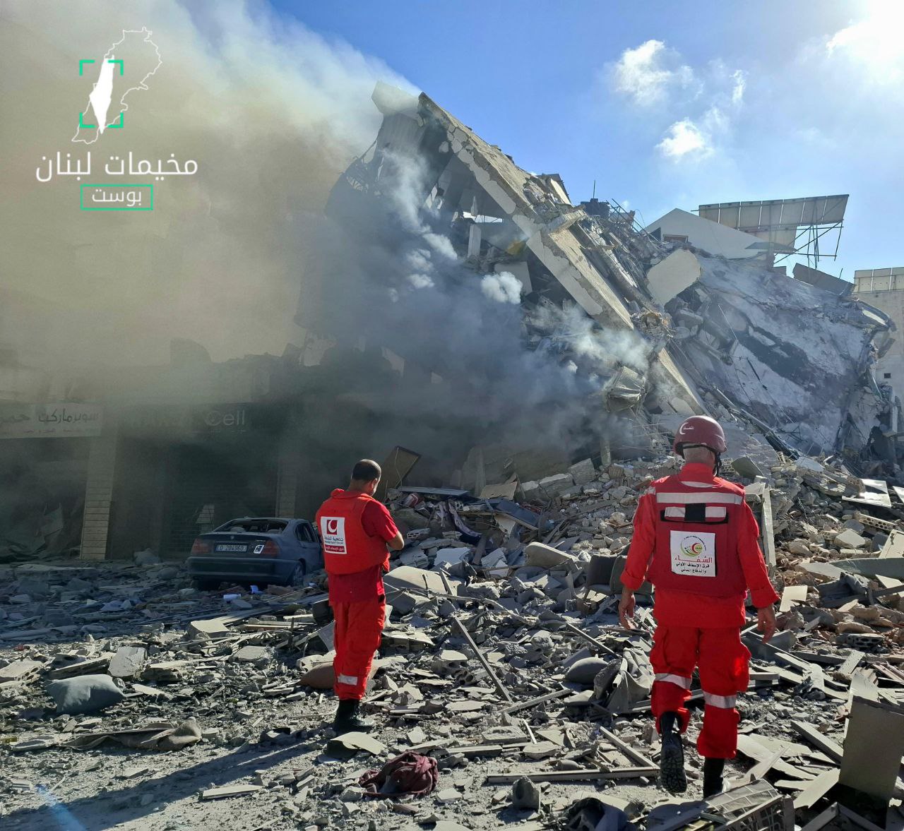 فرق الإسعاف التابعة لجمعية الشفاء للخدمات الطبية والإنسانية تشارك في…