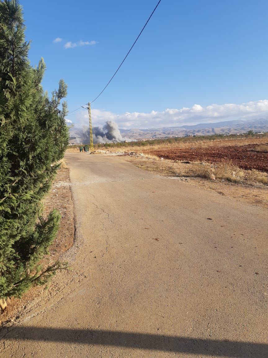 غارات صهيونية تستهدف بلدات بريتال و يومين و نحلة في…