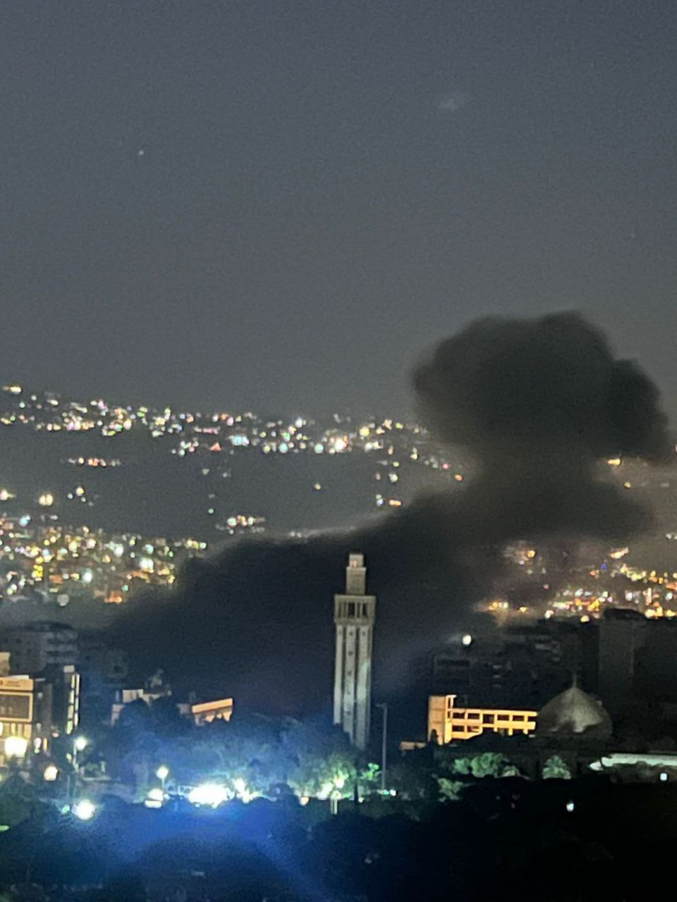 غارة تستهدف منطقة الشياح في الضاحية الجنوبية لبيروت