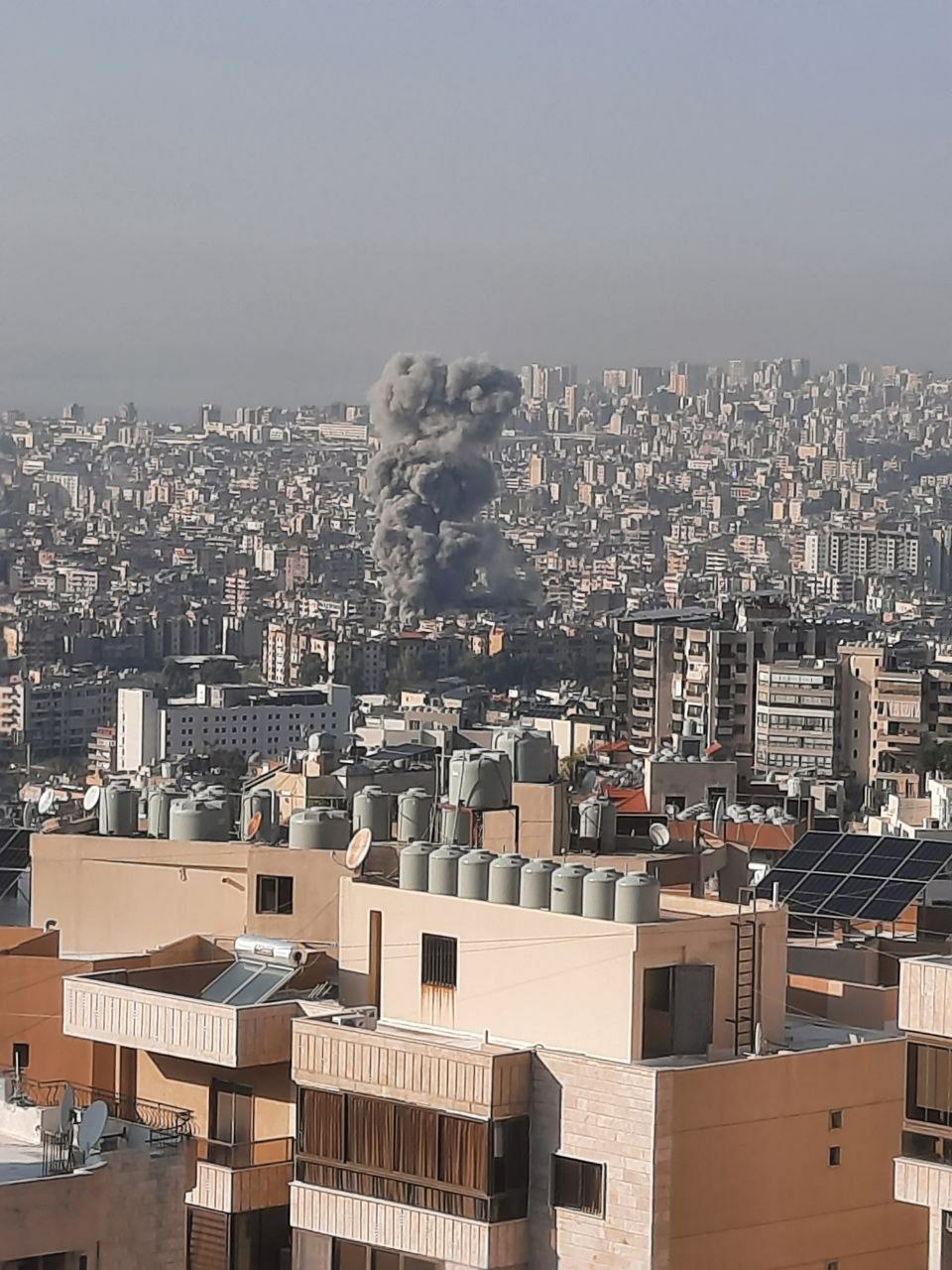 الغارة الصهيونية الأخيرة على الضاحية الجنوبية لبيروت استهدفت منطقة الحدث