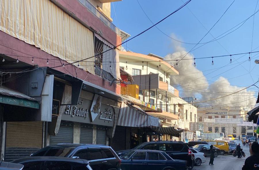 طيران الاحتلال يشنّ غارة على مدينة بعلبك شرقي لبنان