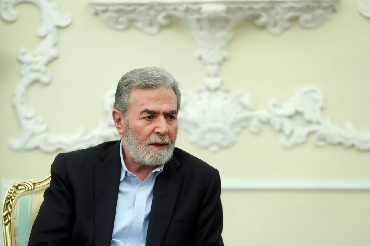 الأمين العام لحركة الجهاد الإسلامي زياد النخالة: 
 
– نثمن…